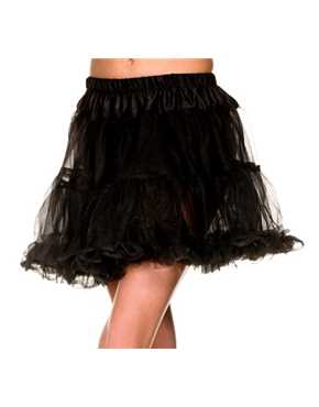 petticoat black tulle